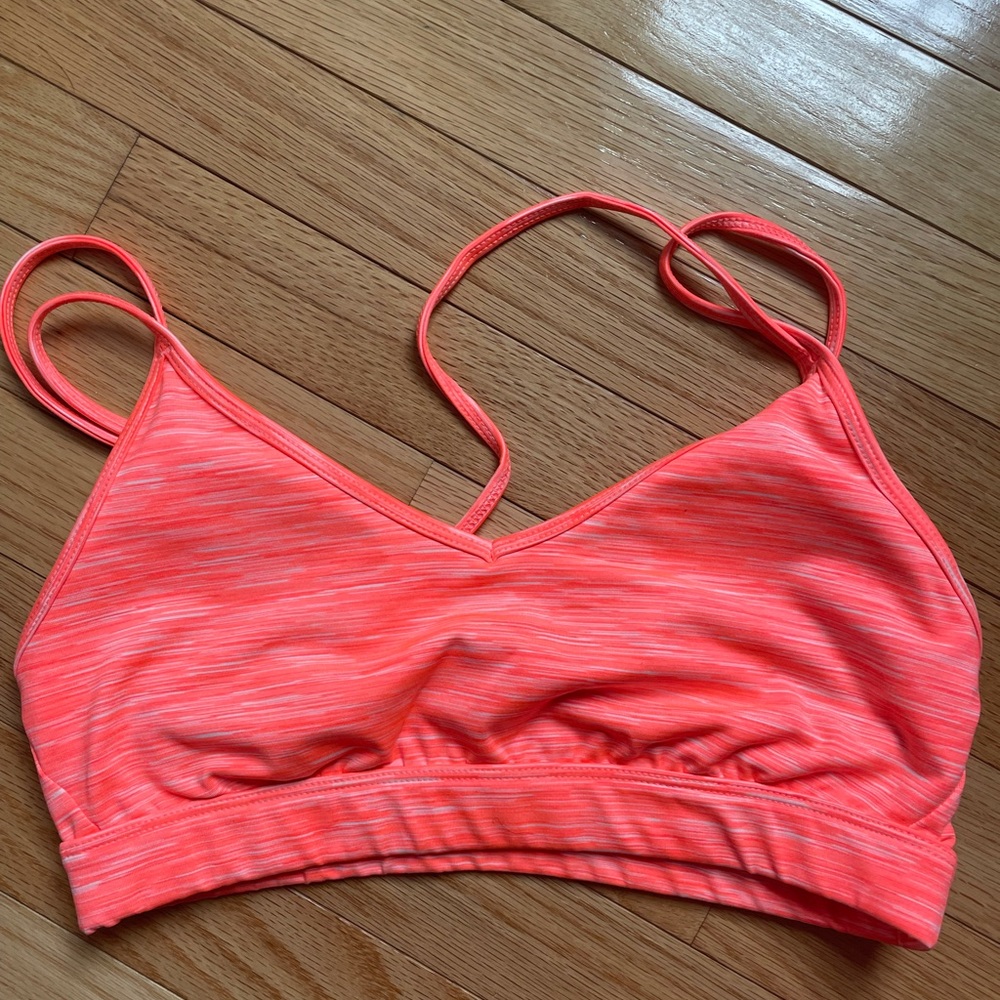 bright sports bra